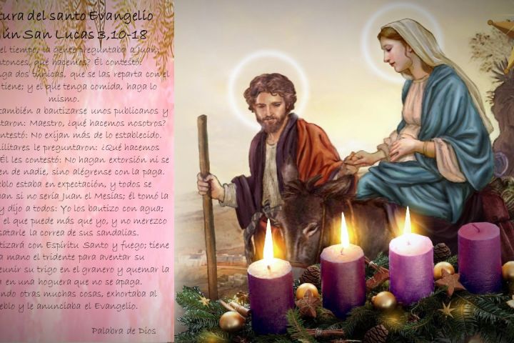 11 de diciembre «3er domingo de Adviento» 